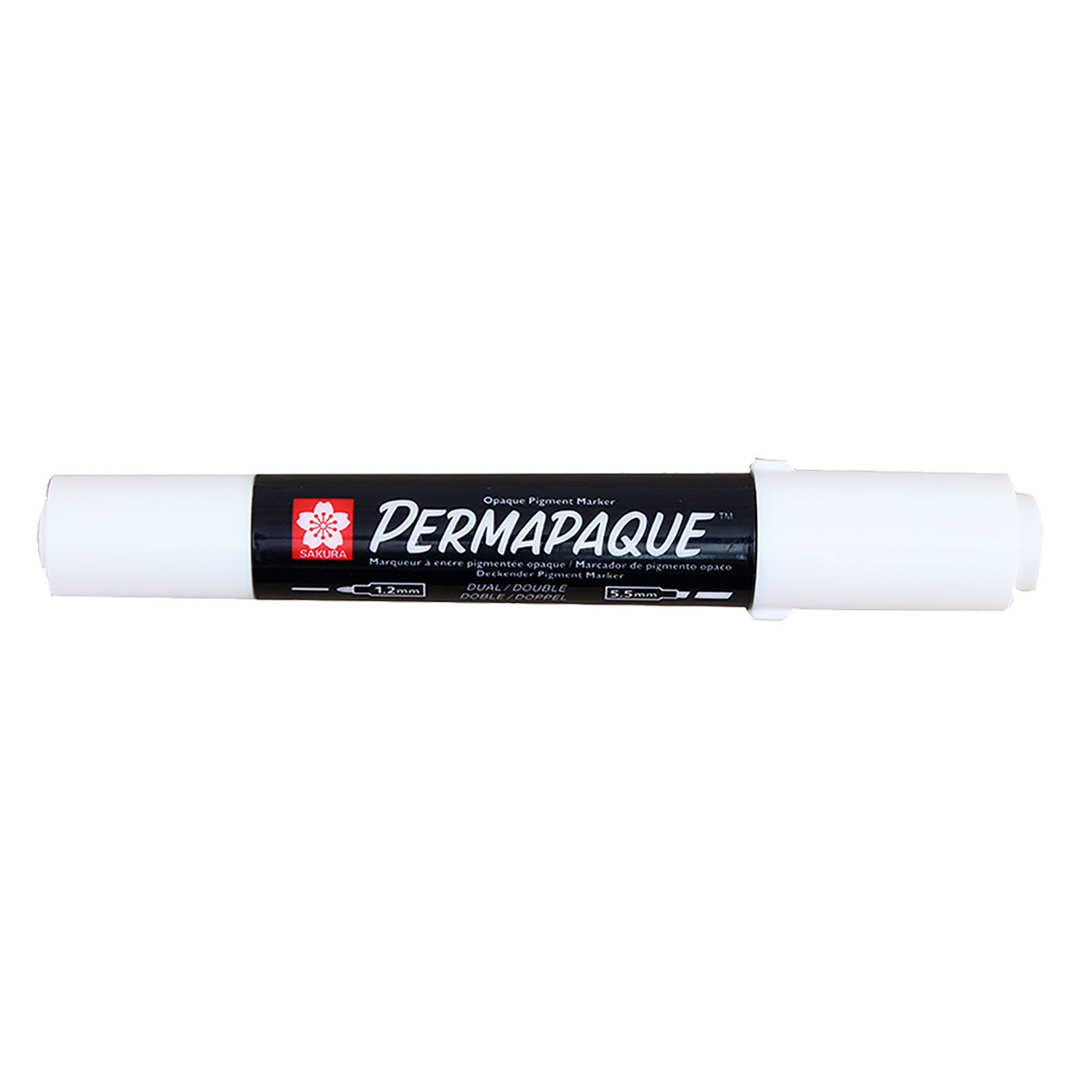 Sakura Permapaque Paint Marker Dual Point White - (57082)