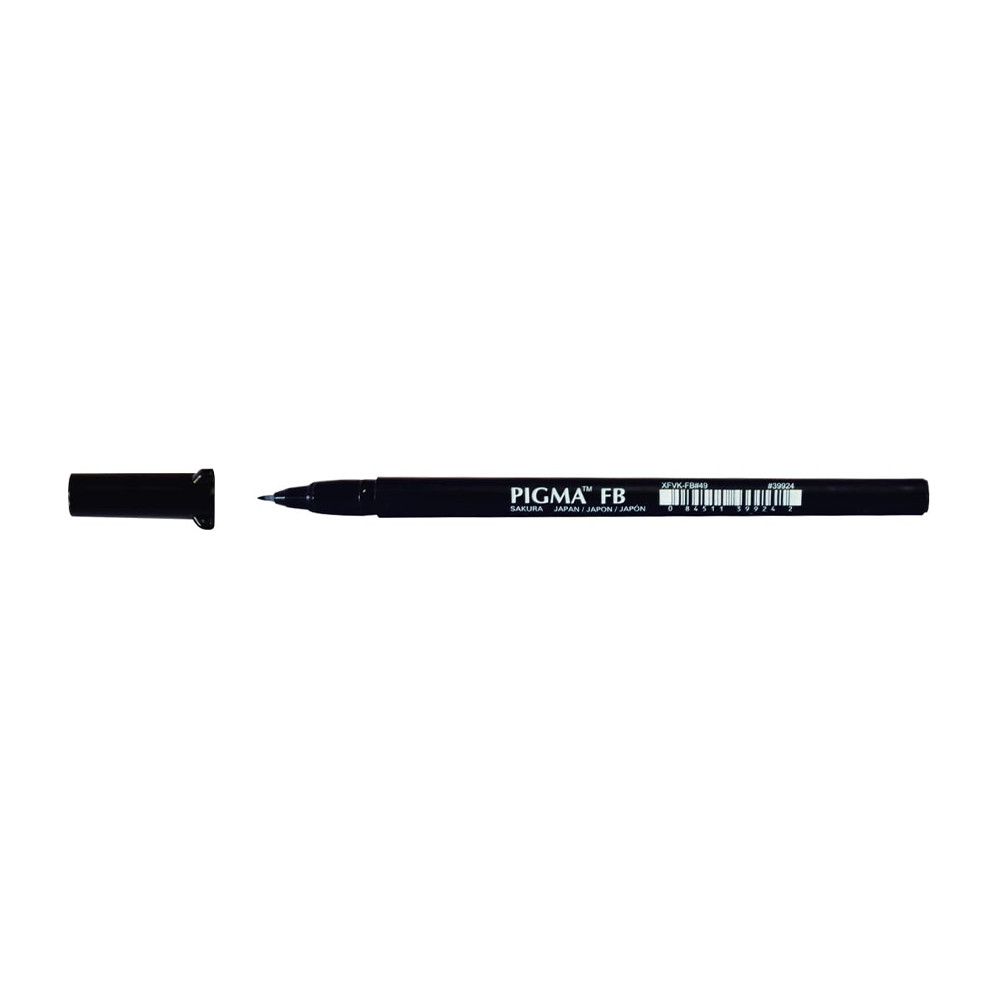 Sakura Pigma Professional Brush Pen Fine Black - (1000082261)