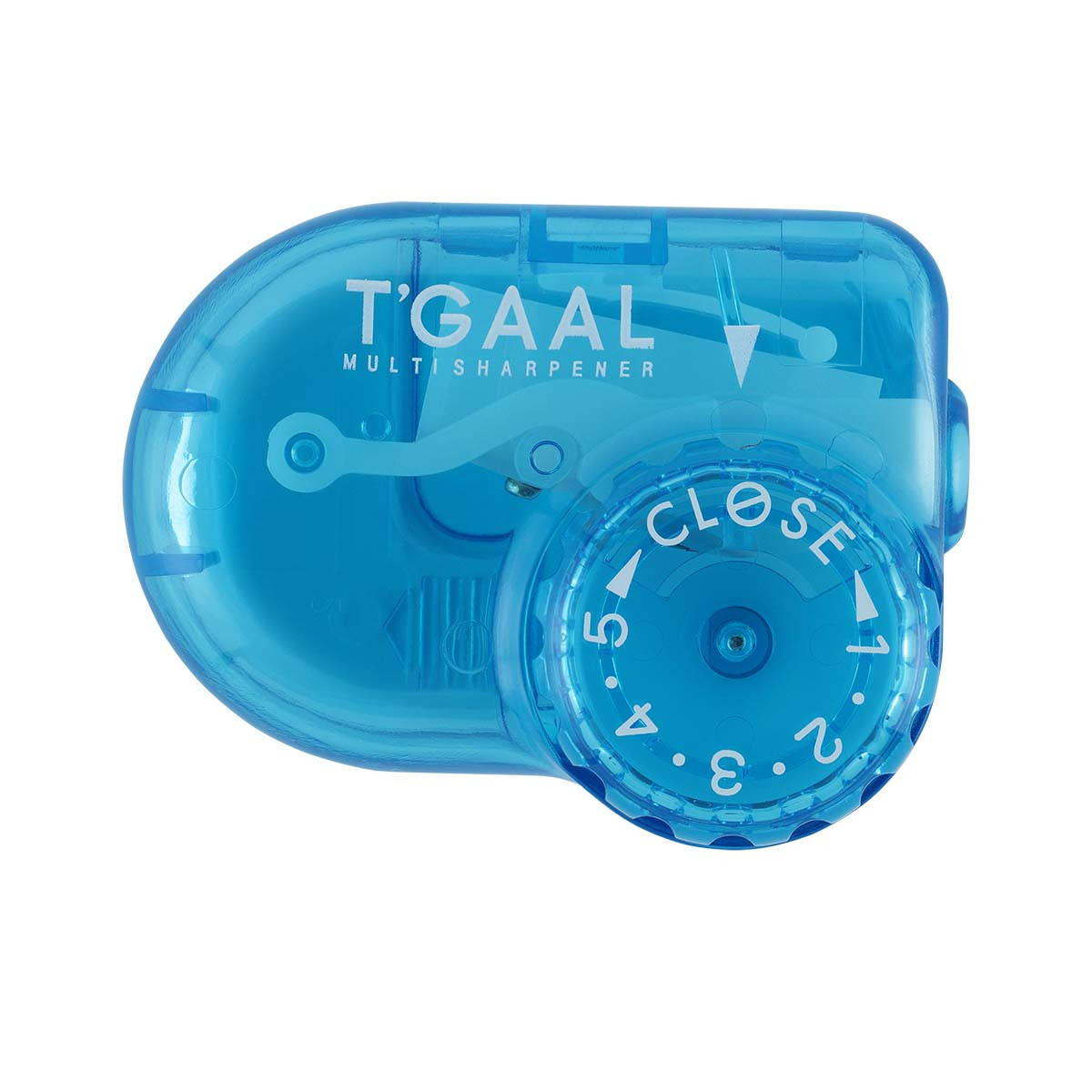 T'Gaal Dial Pencil Sharpener Transparent Blue - (200040123)
