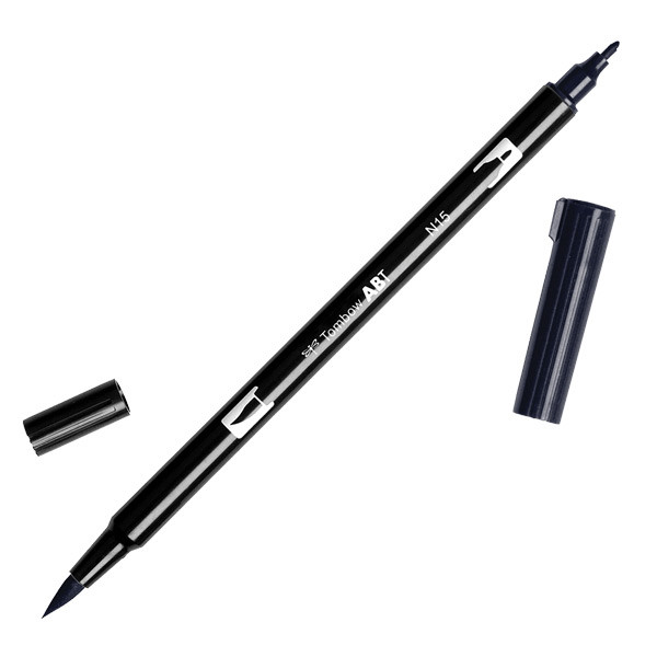 Tombow Dual Brush Pen Black N15 - (100011915)