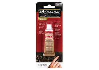 Amaco Rub n&#39; Buff Wax Metallic Finish Autumn Gold - (42532)