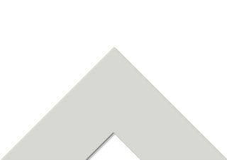 Ambiance Framing Pre-Cut Mat 12x16 - 9x12 Inch Dawn Grey - (10061)