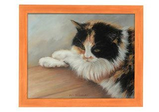 Country Chic 1.5in Wood Frame 2mm Glass & Backing 11x14 - Bourbon Orange - (200019890)