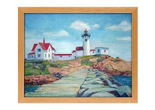 Denver .75in Wood Frame 2mm Glass & Cardboard Backing 11x14 - Natural - (200019750)