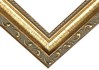 Lincoln 1in Wood Frame with 2mm Glass & Cardboard Backing 16x20 - Gold - (200019561)
