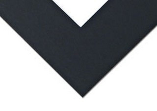 Viewpoint Mat 4 Ply 10-Pack 12x16/8.5x11 - Black - (79402)