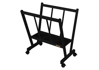 Creative Mark Firenze Wooden Print Rack in Matte Black - (89981)