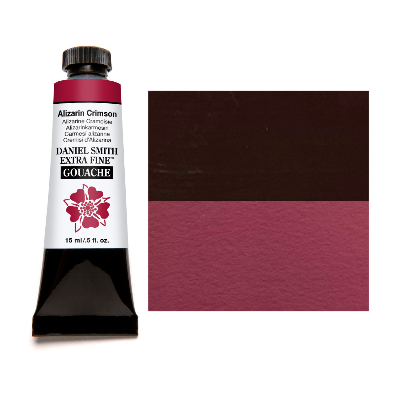 Daniel Smith Extra Fine Gouache 15 ml Alizarin Crimson - (200041666)