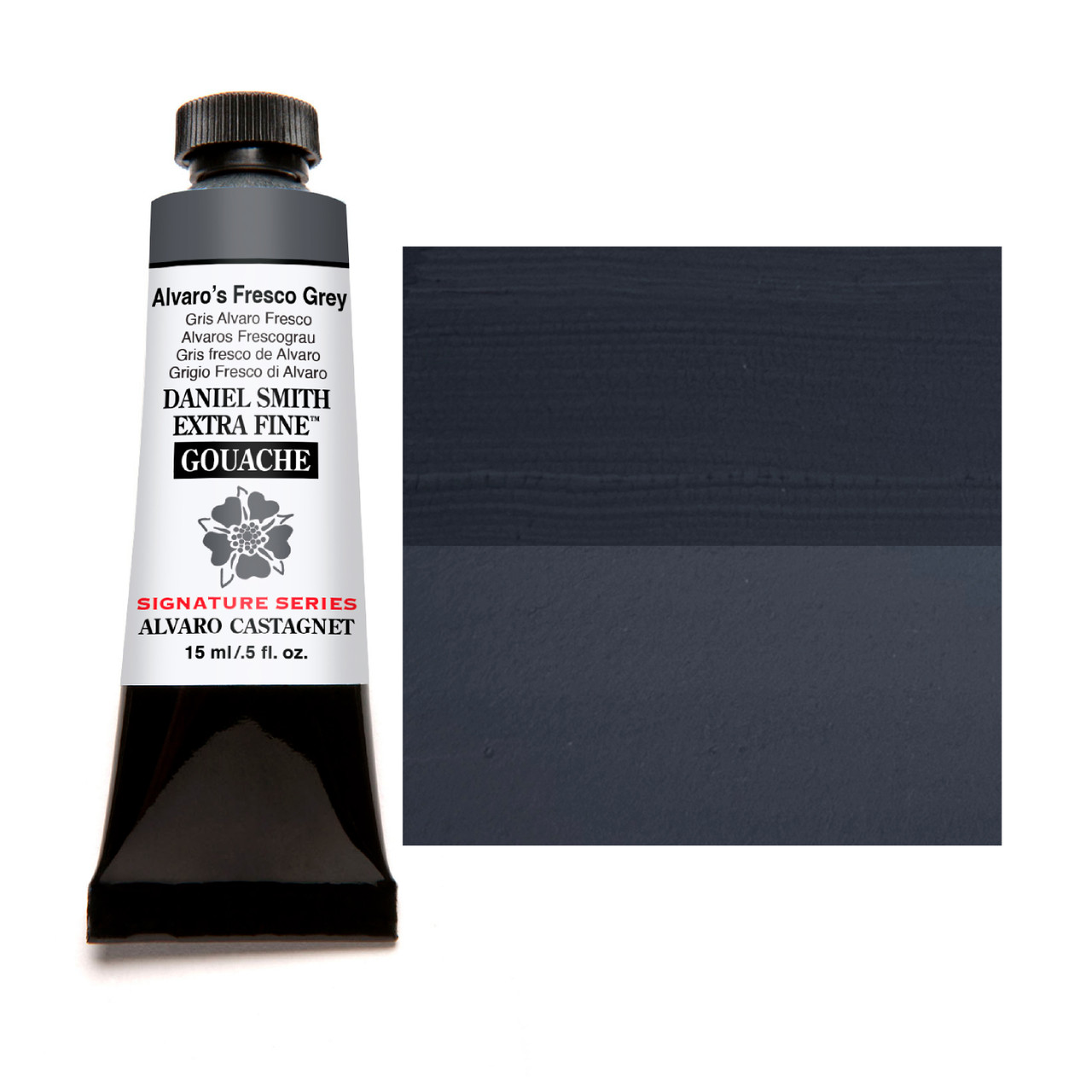 Daniel Smith Extra Fine Gouache 15 ml Alvaros Fresco Grey - (200041668)