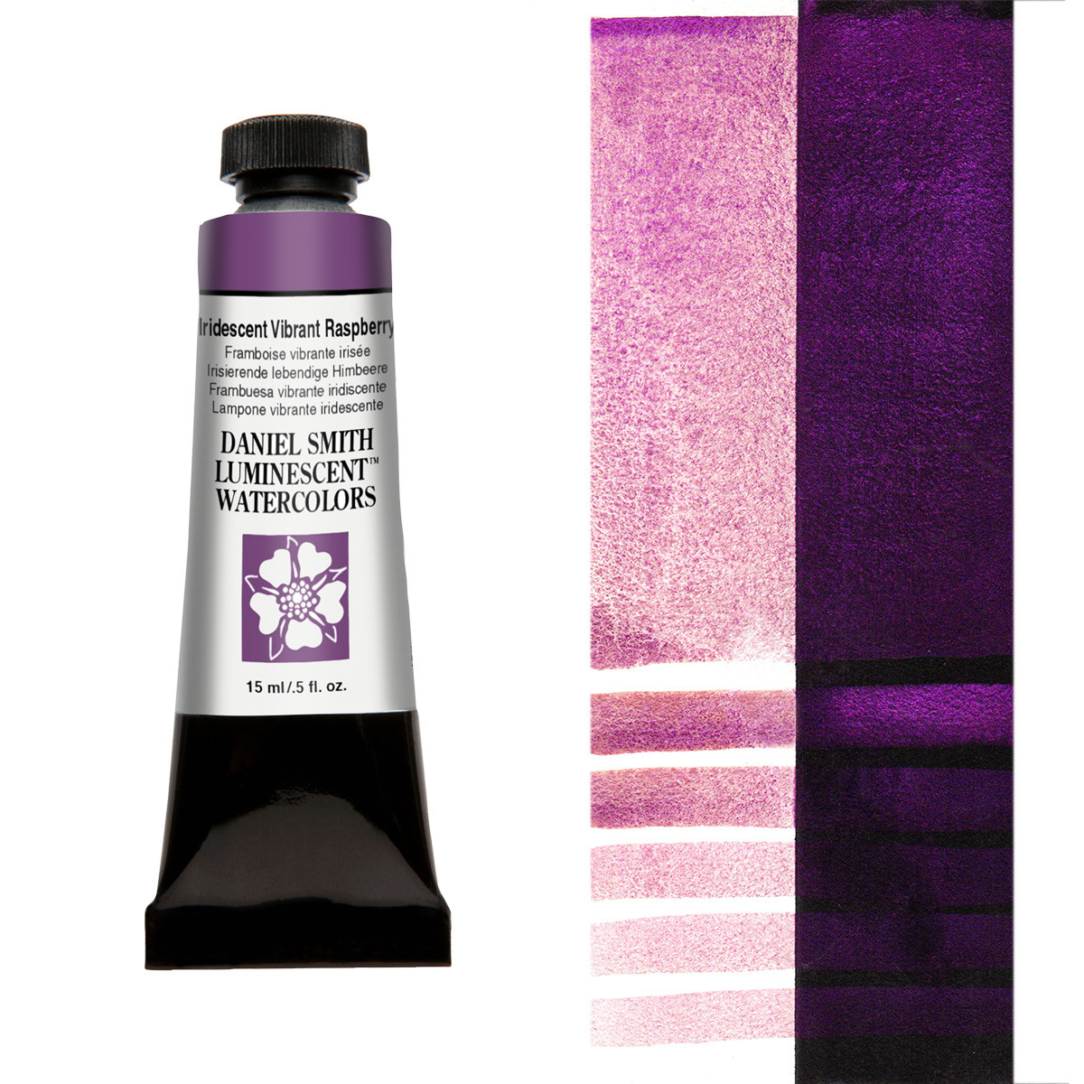 Daniel Smith Watercolor 15 ml Iridescent Vibrant Raspberry - (200039717)