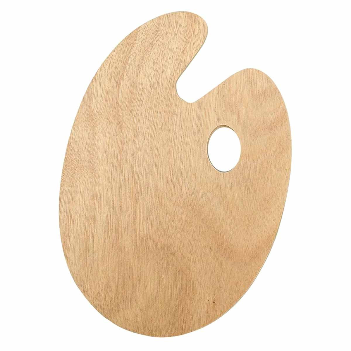 Deluxe 16x20 Oval Wood Palette