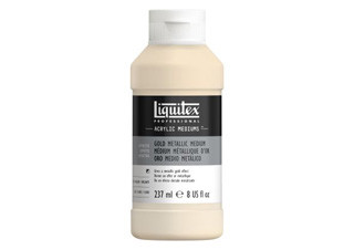 Liquitex Acrylic Additive 8 oz. Gold Metallic Medium - (200036310)