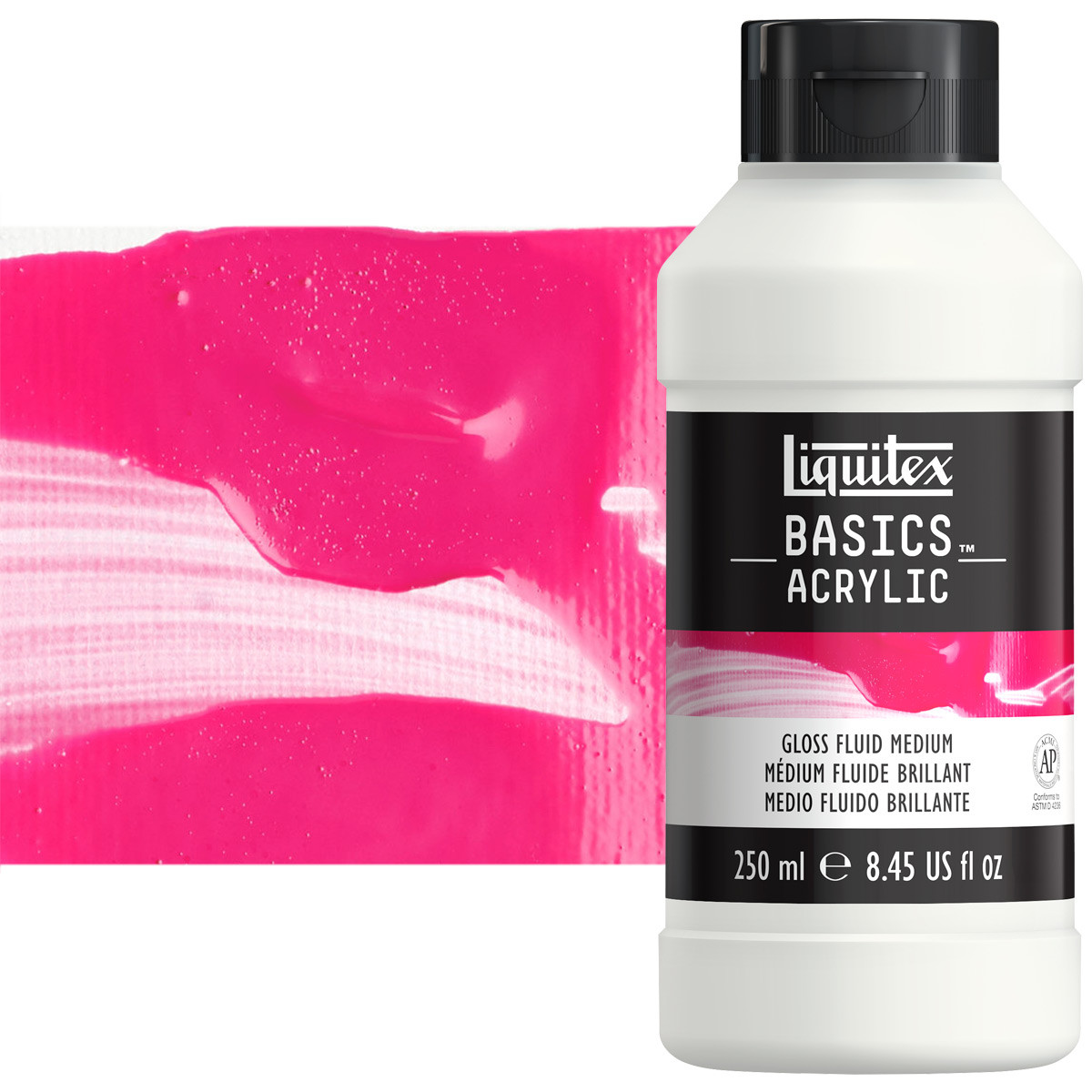 Liquitex Basics 250ml GLoss Fluid Medium - (200027293)