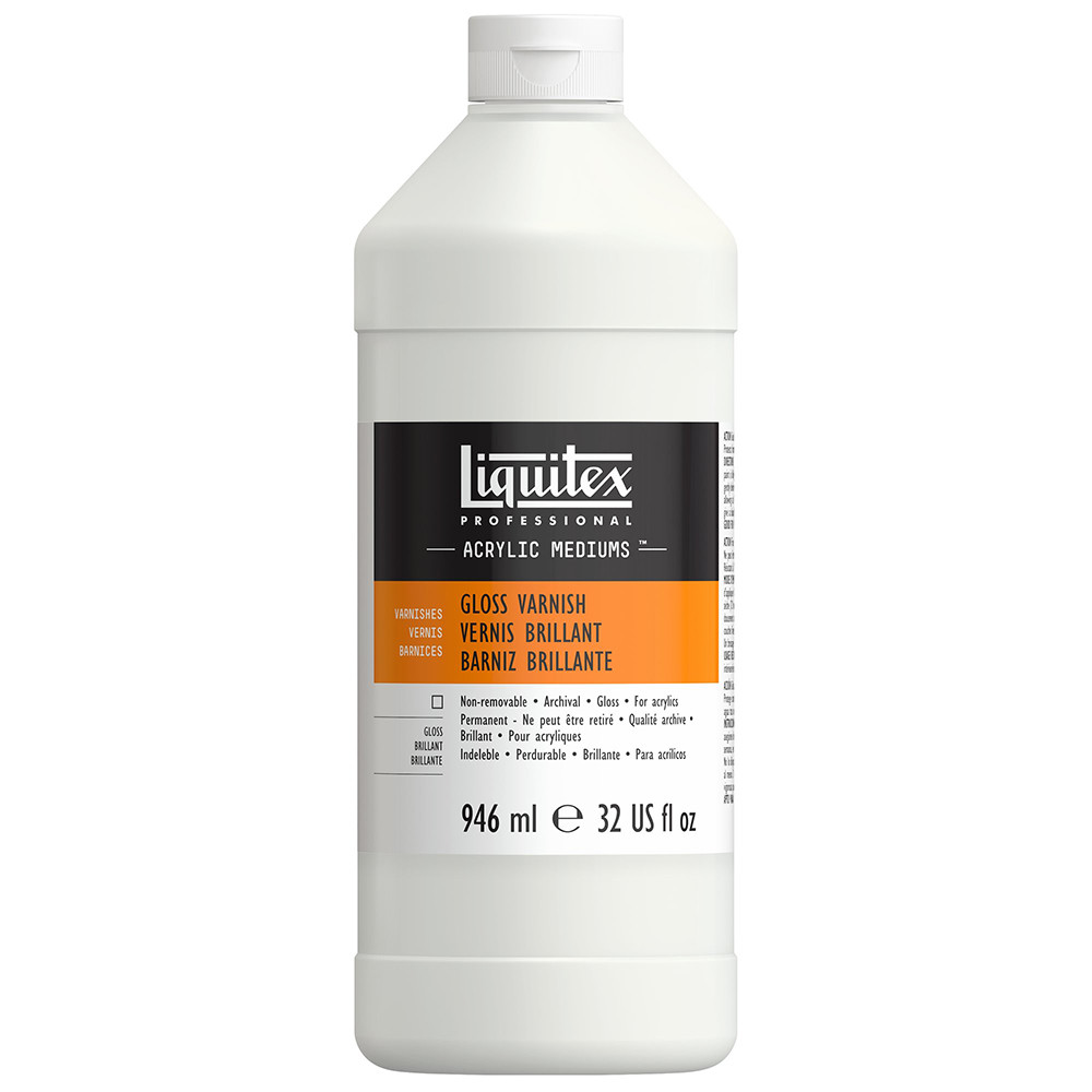Liquitex Professional Gloss Varnish 32oz. (946mL) - (72261)