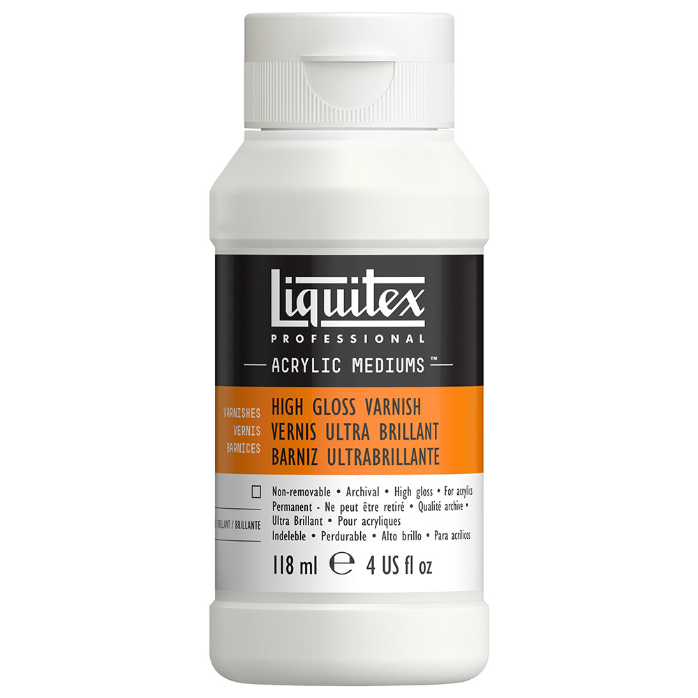 Liquitex Professional High Gloss Varnish 4oz. (118mL) - (100010538)