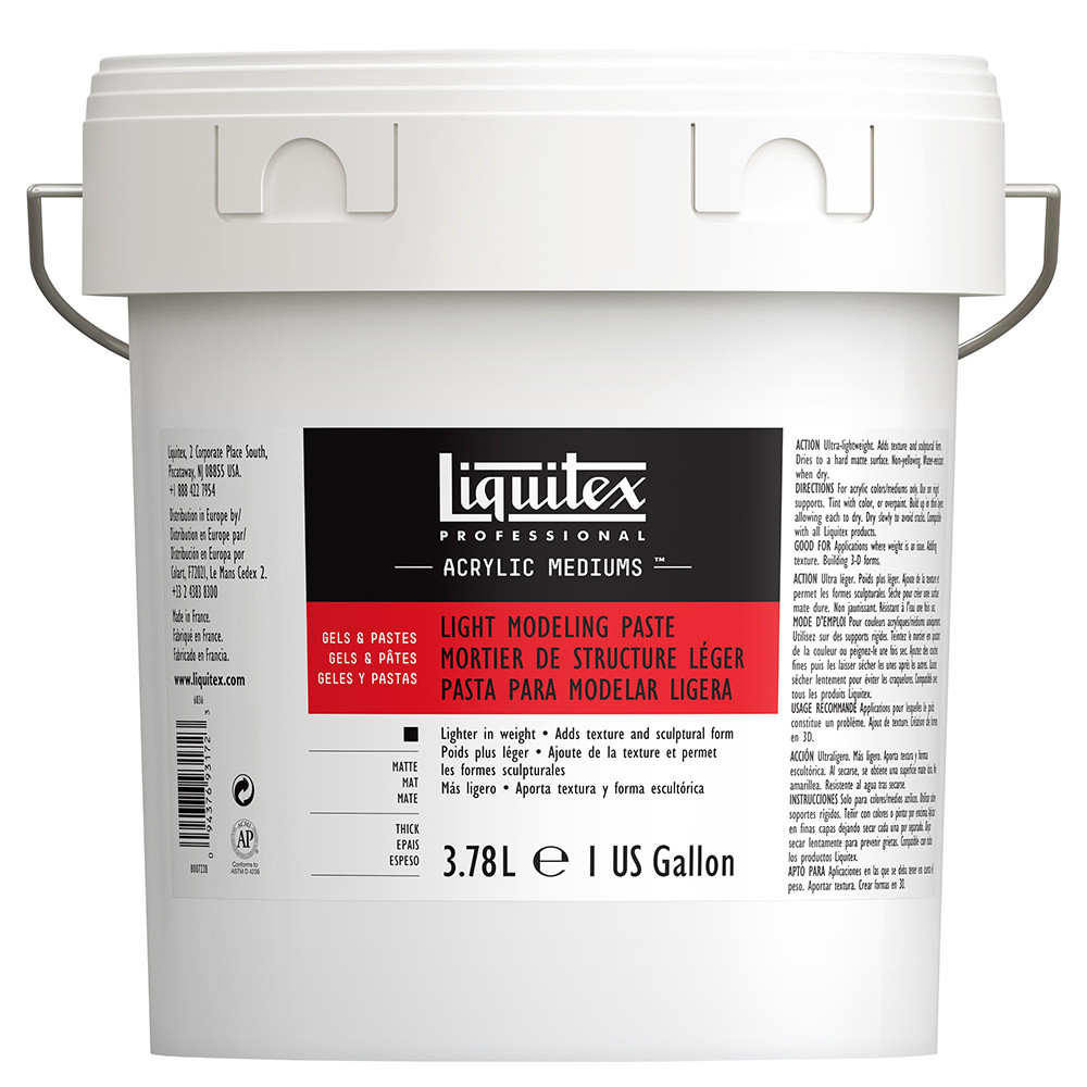 Liquitex Professional Light Modeling Paste Gallon (3.78L)