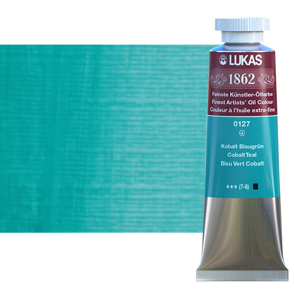 Lukas 1862 Oil Color 37 ml Cobalt Teal - (200034320)