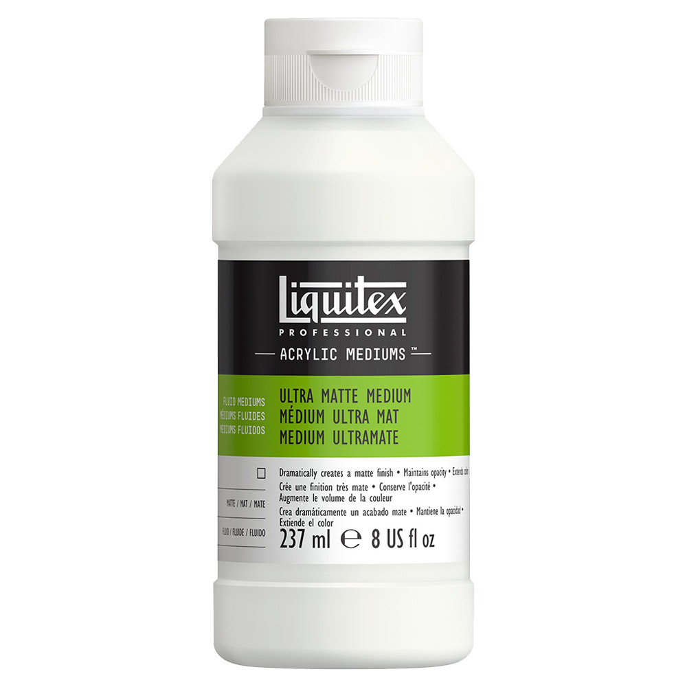 Liquitex Ultra Matte Medium 8oz Bottle