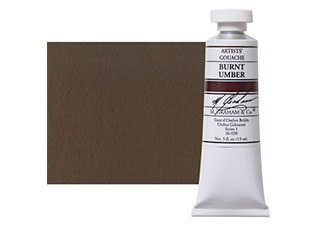 M. Graham Artists' Gouache 15ml Burnt Umber - (200030189)