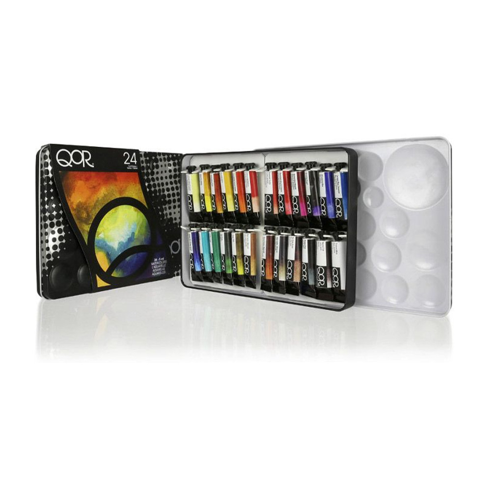 QOR Watercolor 24 Color Set 5ml Tubes