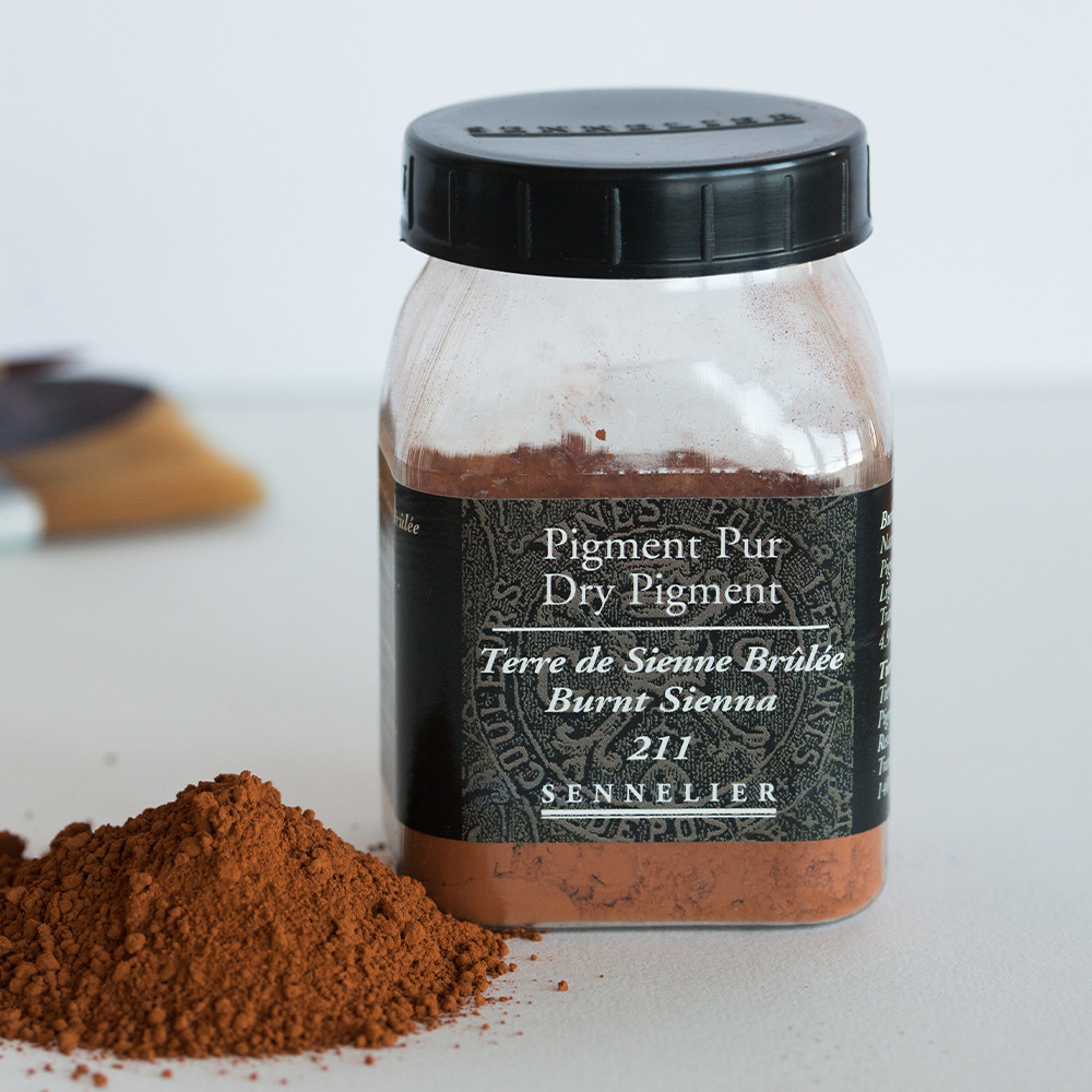 Sennelier Artist Dry Pigment 175 ml Jar - Burnt Sienna - (55779)