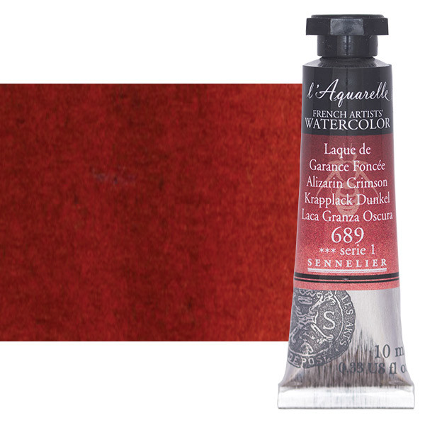 Sennelier l'Aquarelle Artists Watercolor 10ml Alizarin Crimson - (200007002)