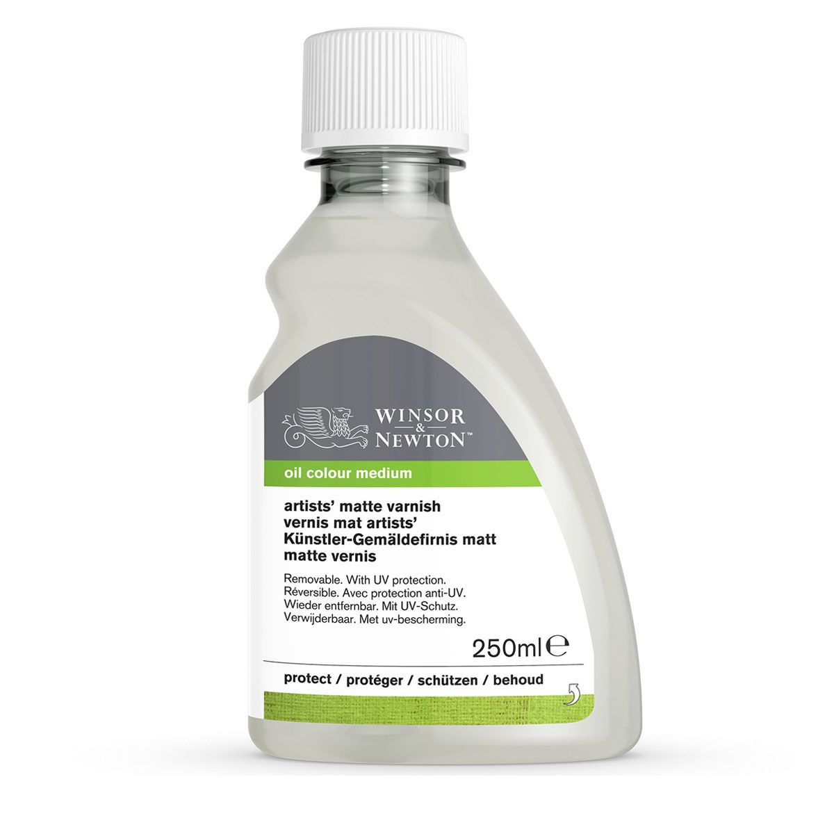 Winsor Newton Artists Matte Varnish 250ml Bottle