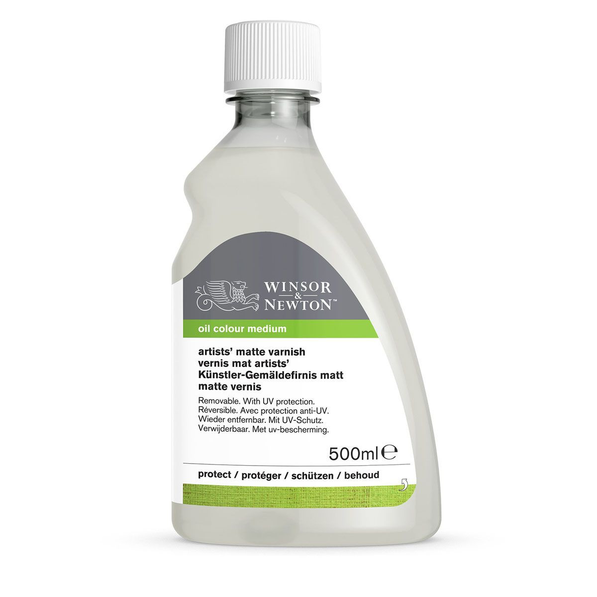 Winsor Newton Artists Matte Varnish 500ml Bottle