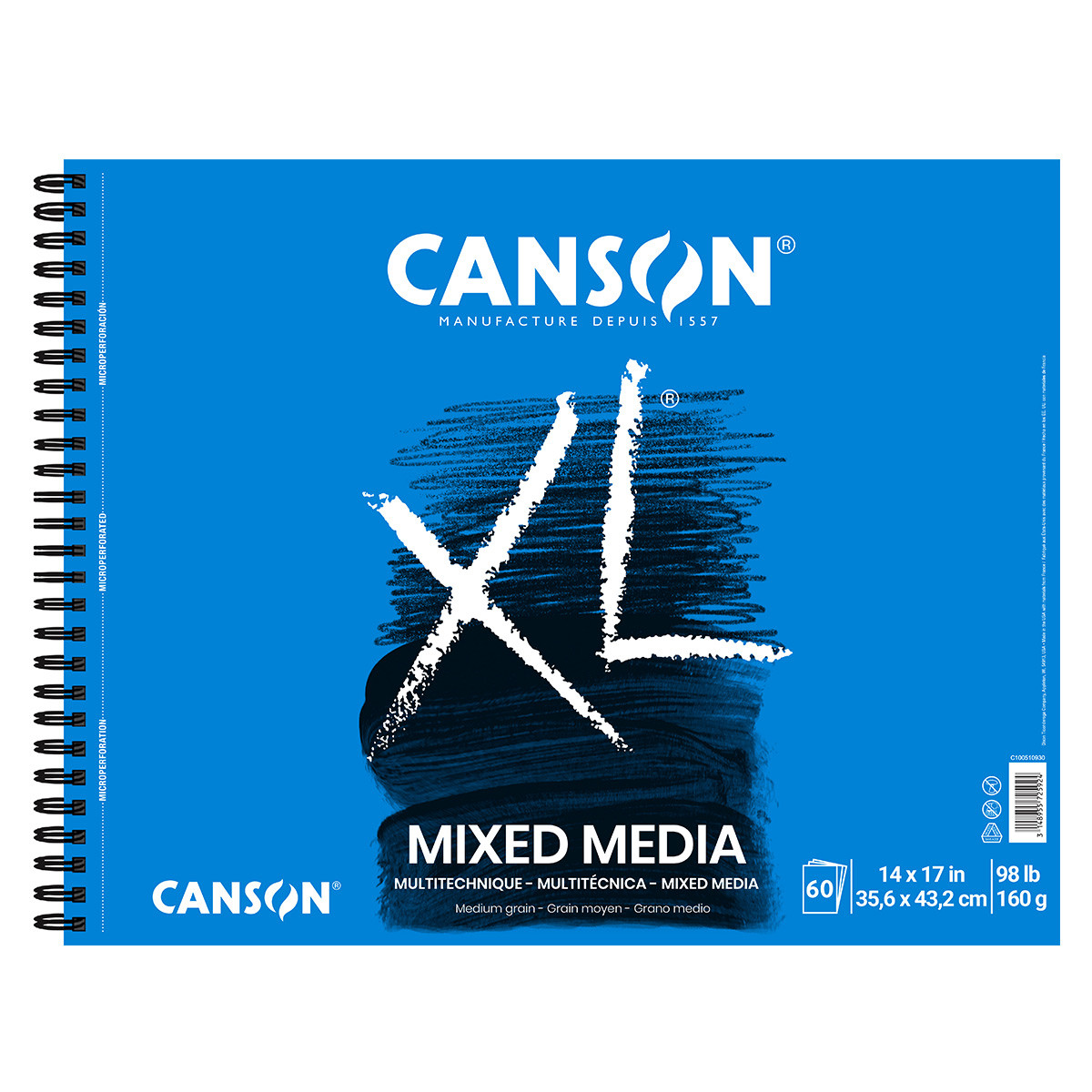 Canson XL Mixed Media Pad 14x17