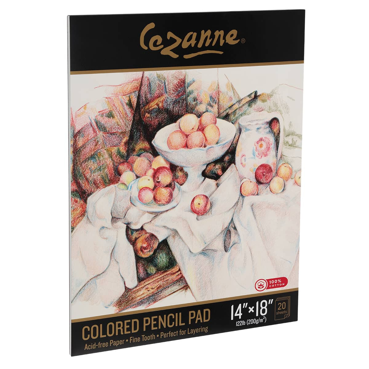 Creative Mark Cezanne Colored Pencil Pad 14x18 in. 20 Sheets