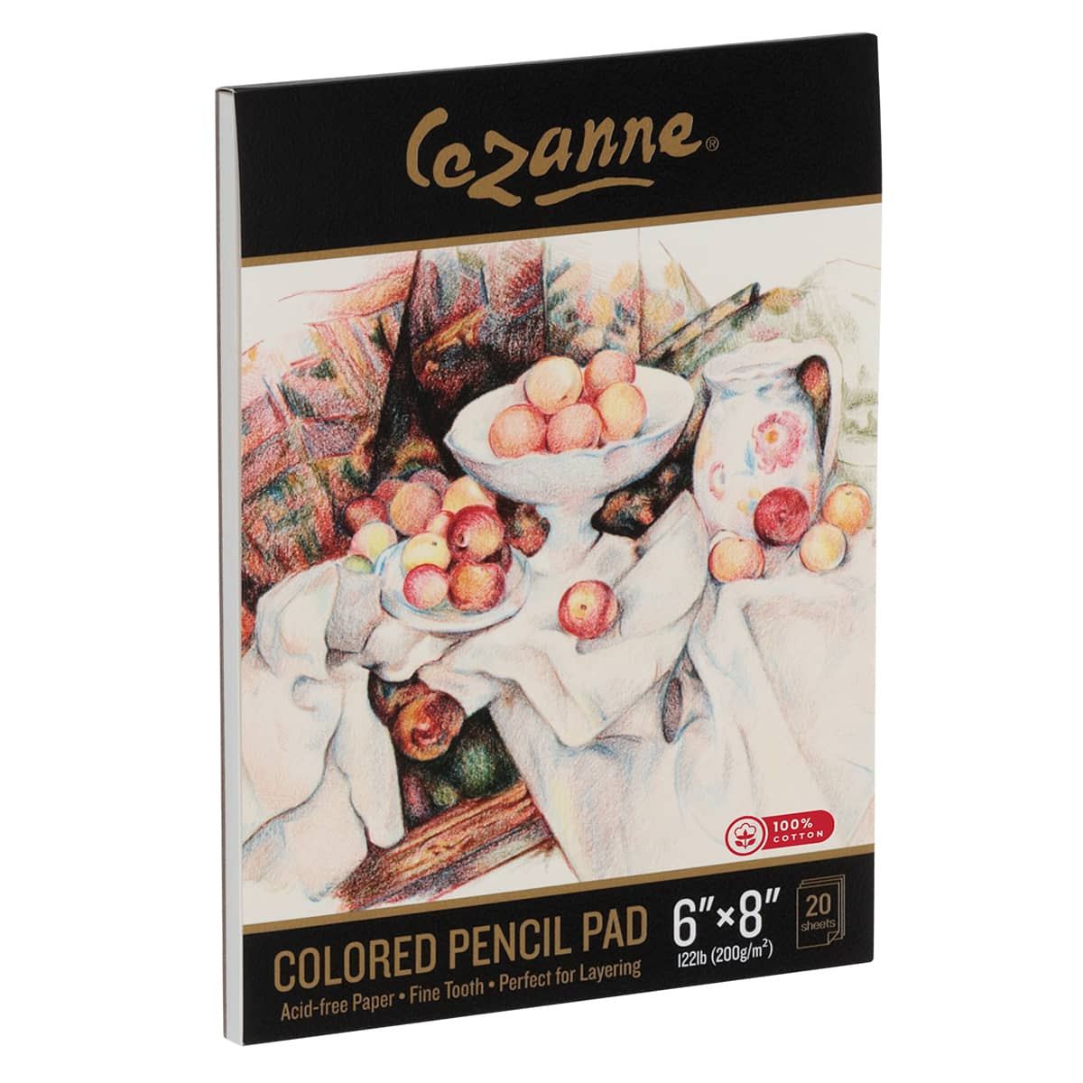 Creative Mark Cezanne Colored Pencil Pad 6x8 in. 20 Sheets
