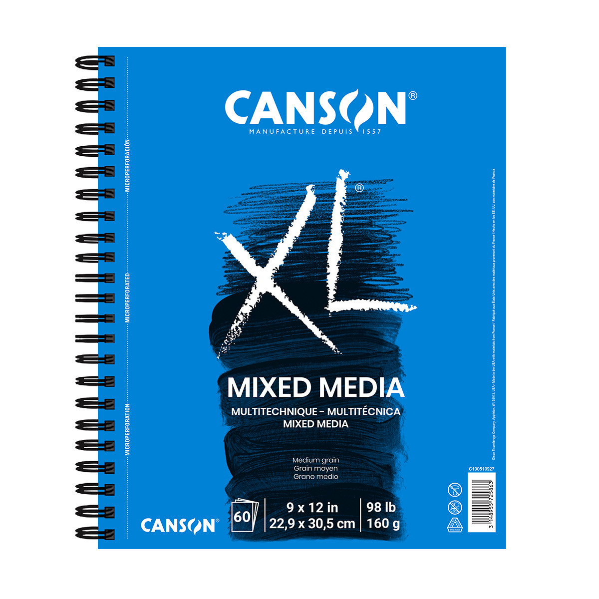 Canson XL Mixed Media Pad 9x12