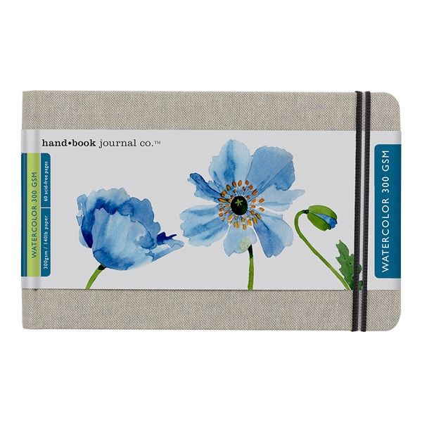 Handbook Journal Co. Watercolor Book 5.25X8.25 Large Landscape