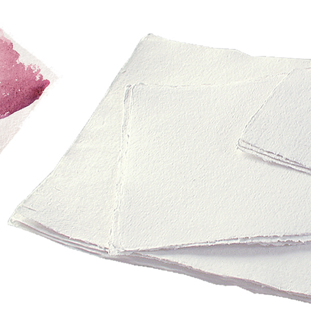 Nujabi Handmade Watercolor Paper Sheet 200 lb. Soft Cold Press 9x12