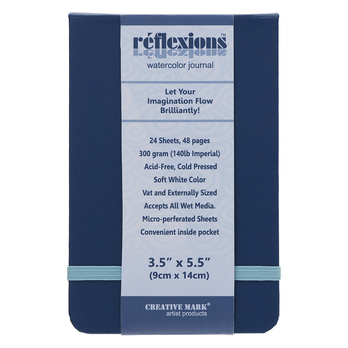 Reflexions Watercolor Notebook 3.54x5.51in