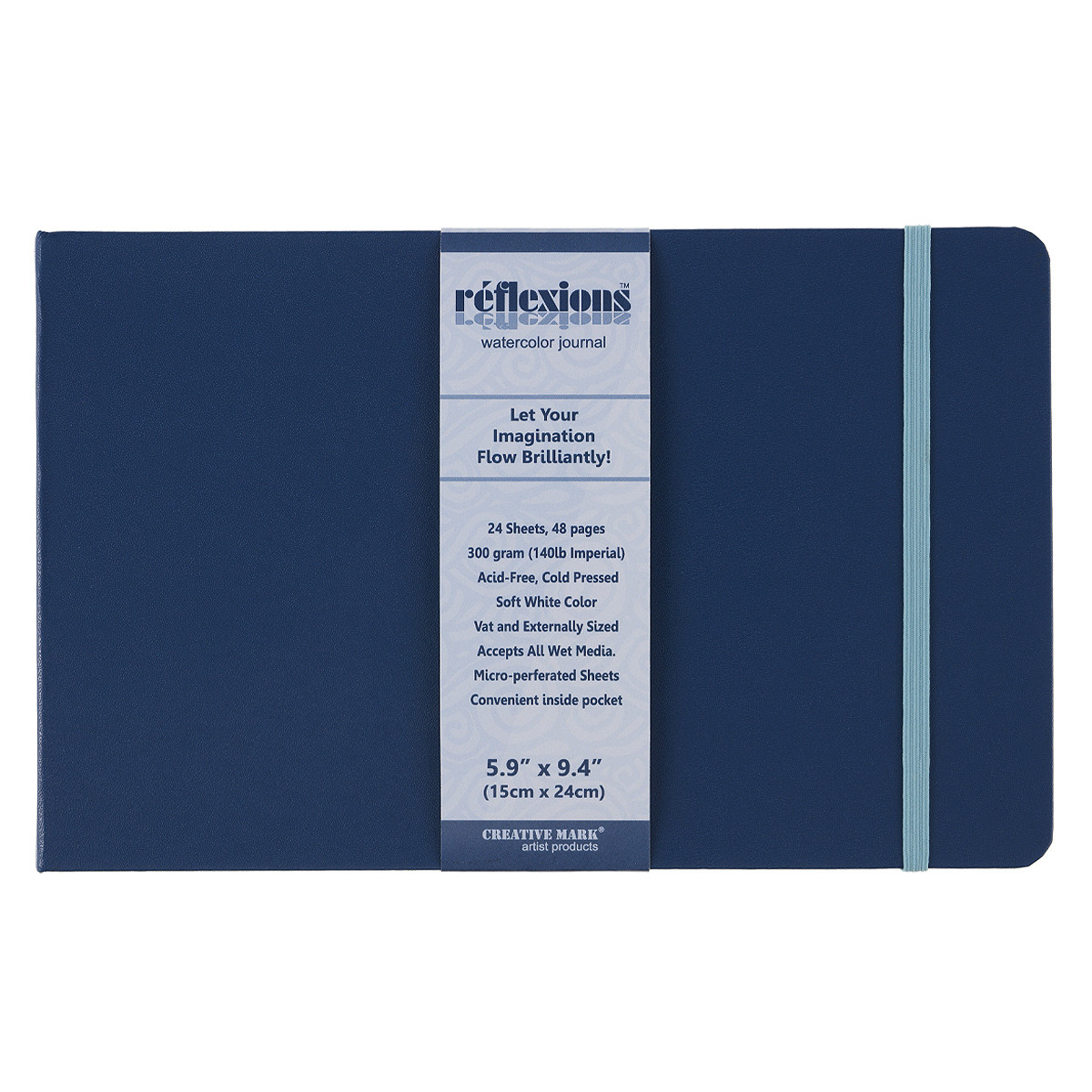 Reflexions Watercolor Notebook 5.91x9.45in