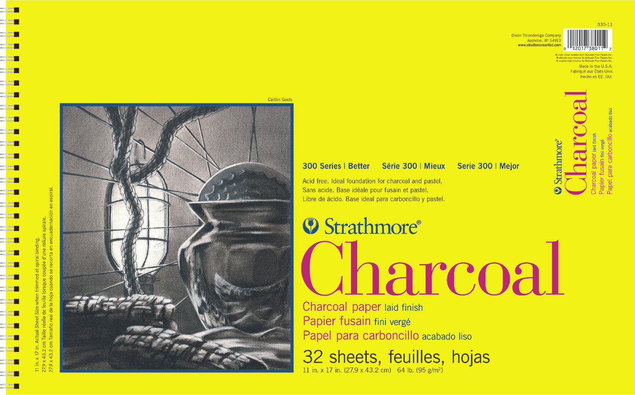 Strathmore 300 Series Charcoal Pad 11x17