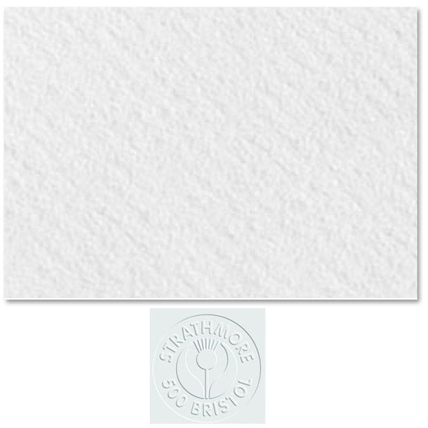 Strathmore 500 Series Drawing Paper Plate Surface 23x29 2 Ply