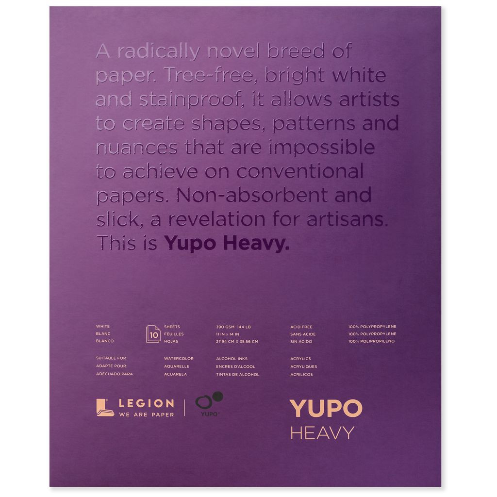 Yupo Heavyweight White 11x14in Pad