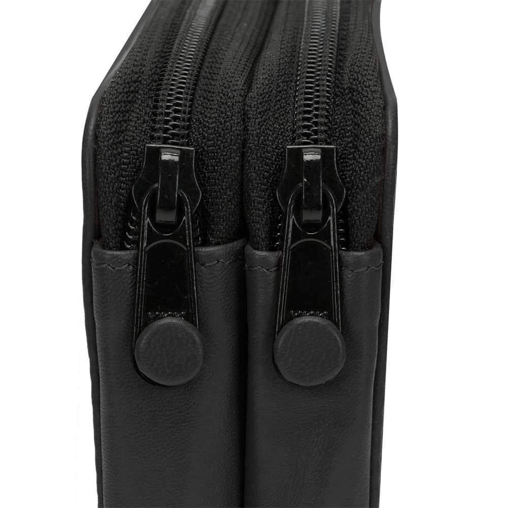 Creative Mark Black Leather Pencil Case Holds 96 - (88626)