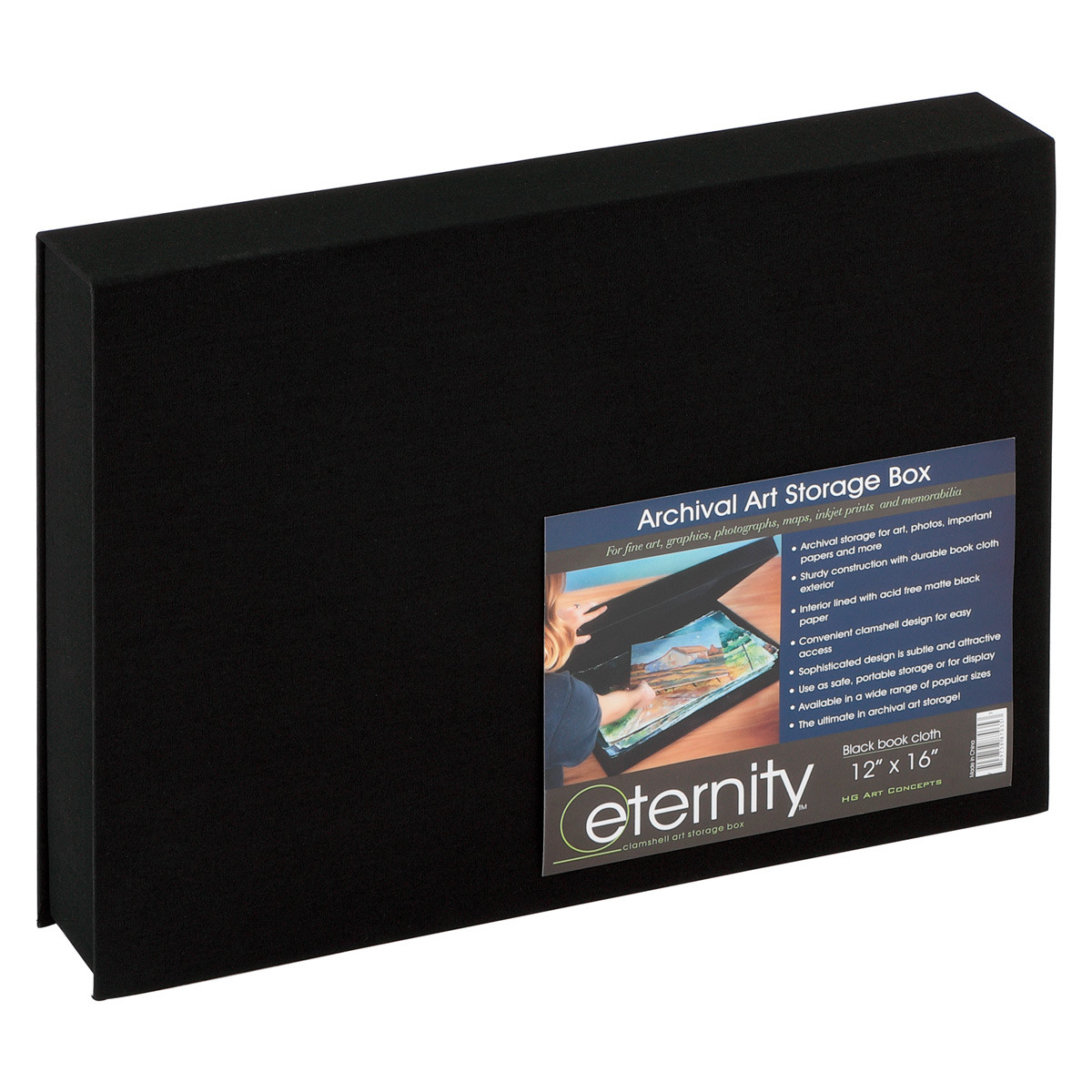 Eternity Archival Clamshell Art Storage Box 12x16 inch - (87035)