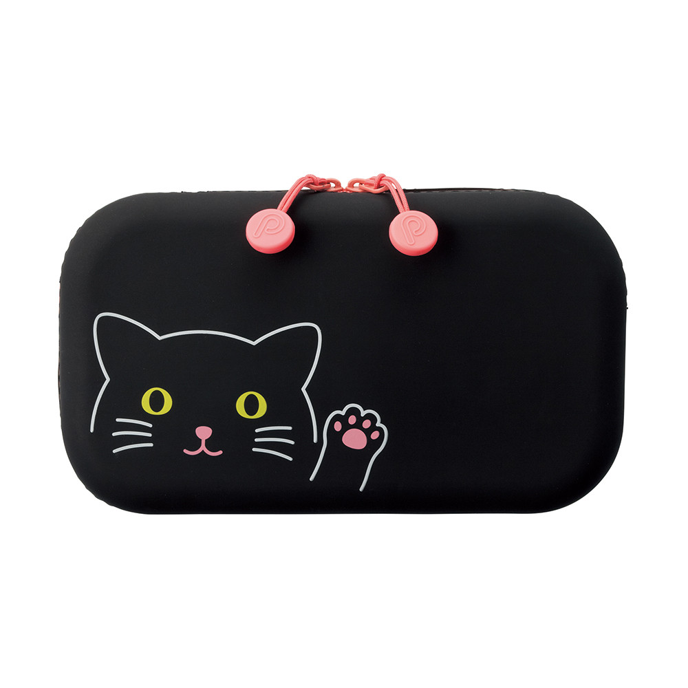 Itoya PuniLabo Zipper Pouch Black Cat - (1000085939)