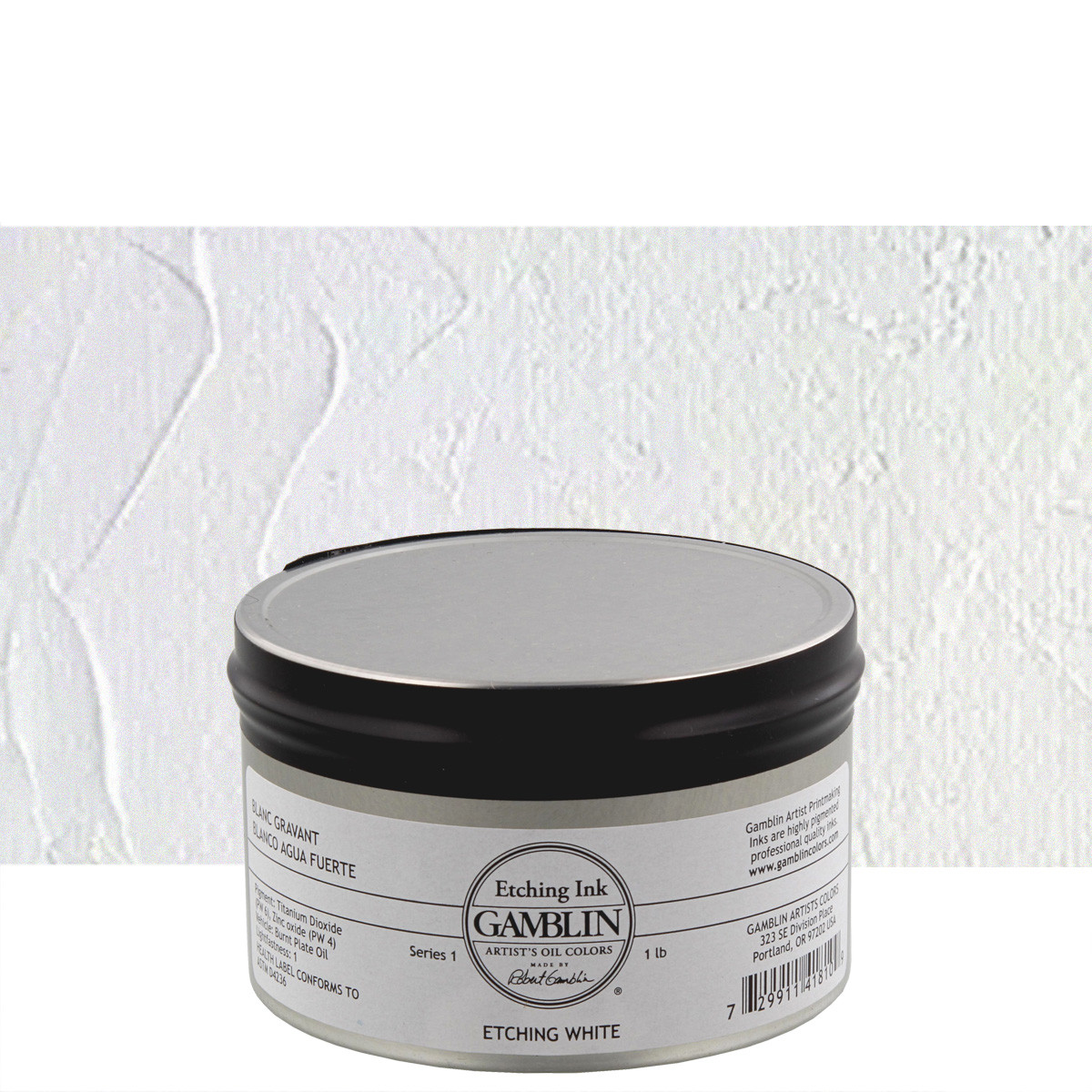 Gamblin Etching Ink 300 ml White - (200001913)