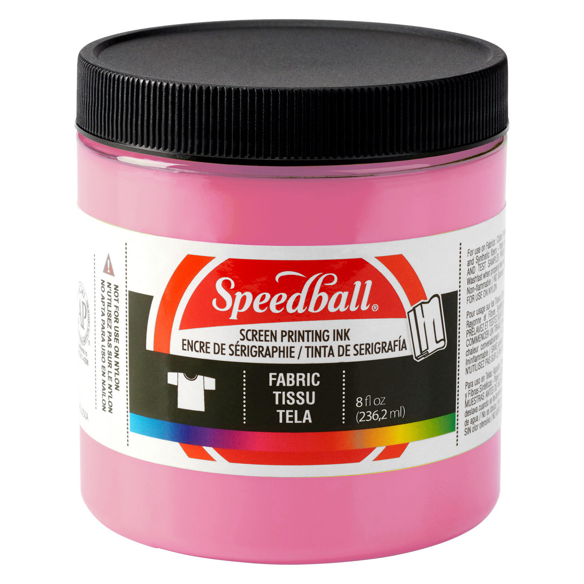 Speedball Fabric Screen Print 8 oz. Cotton Candy Pink - (200039849)