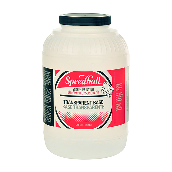 Speedball Fabric & Acrylic Screen Printing Transparent Base 128 oz. - (66453)