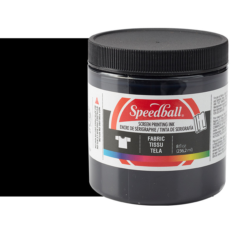 Speedball Fabric Screen Printing Ink Black 8 oz. - (66463)