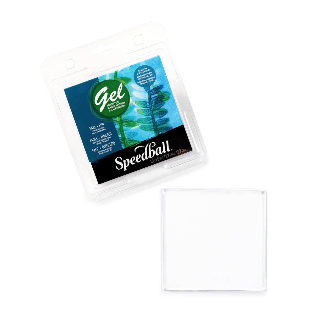 Speedball Gel Printing Plate 5x5 in. - (200025451)