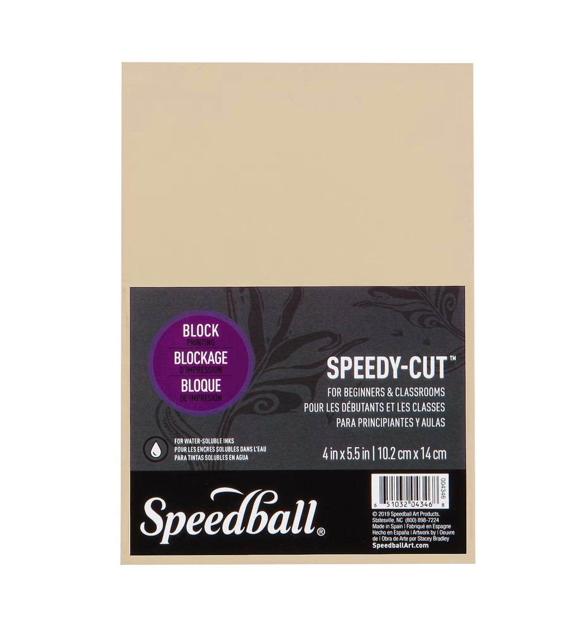 Speedball Speedy-Cut Block 4x5.5 in. - (100050621)