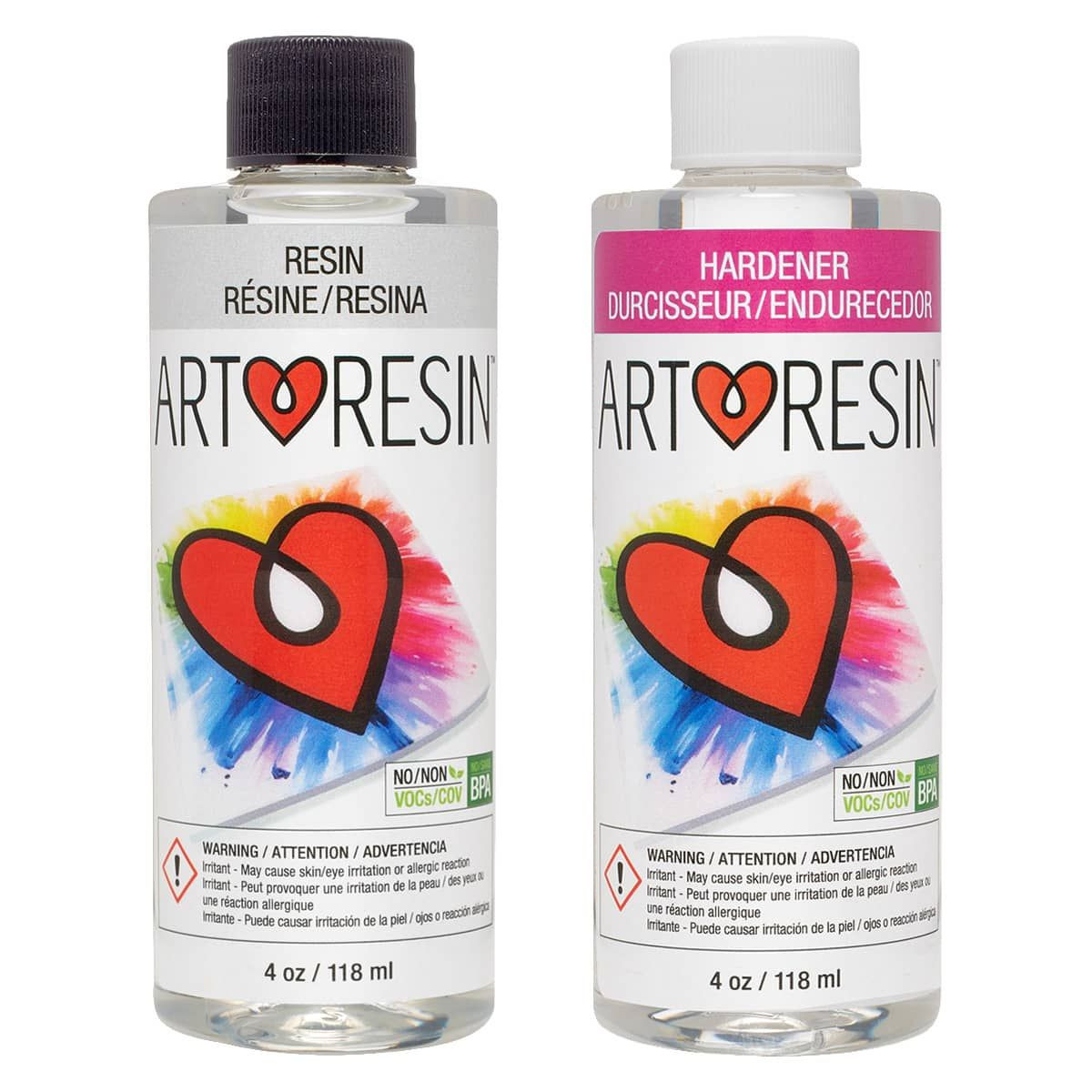 ArtResin Epoxy Resin 8 oz. Kit (4 oz. Resin and 4 oz. Hardener) - (200030594)