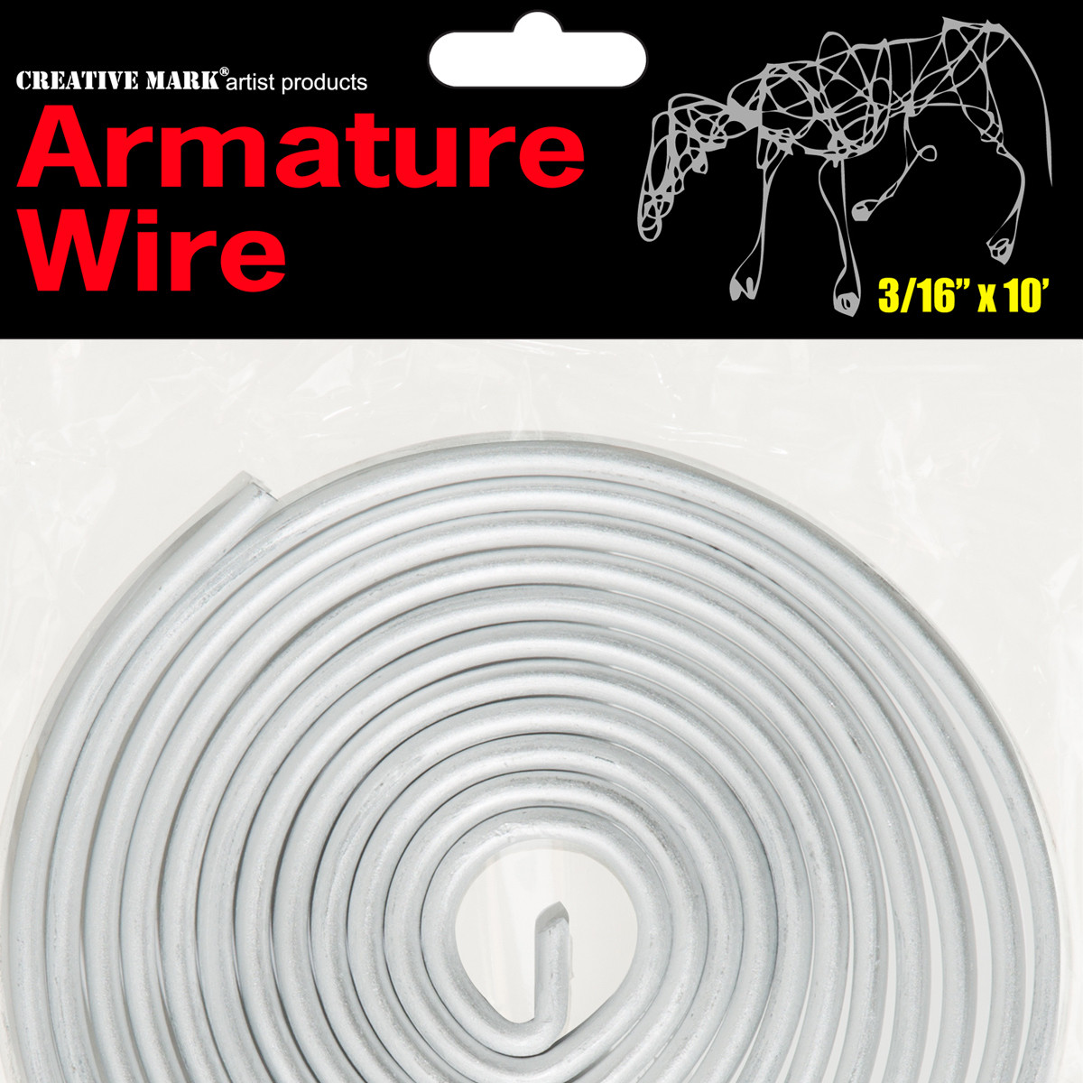 Creative Mark Armature Wire 3/16 inchx10 feet - (87323)